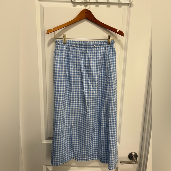 Blue Gingham Two-Piece Set - Picture 4 of 5
